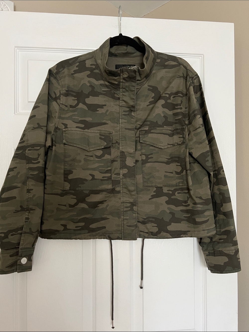 Sanctuary Olive Green Camo Jacket